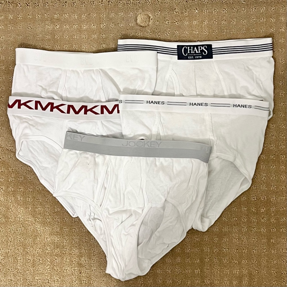 Men’s Briefs Variety 5 Pairs (28”-30”)